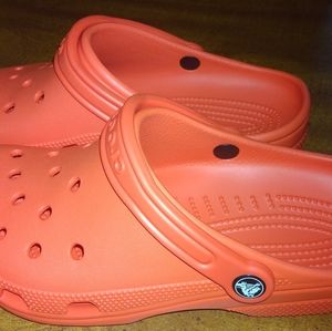 NIB Tangerine Crocs